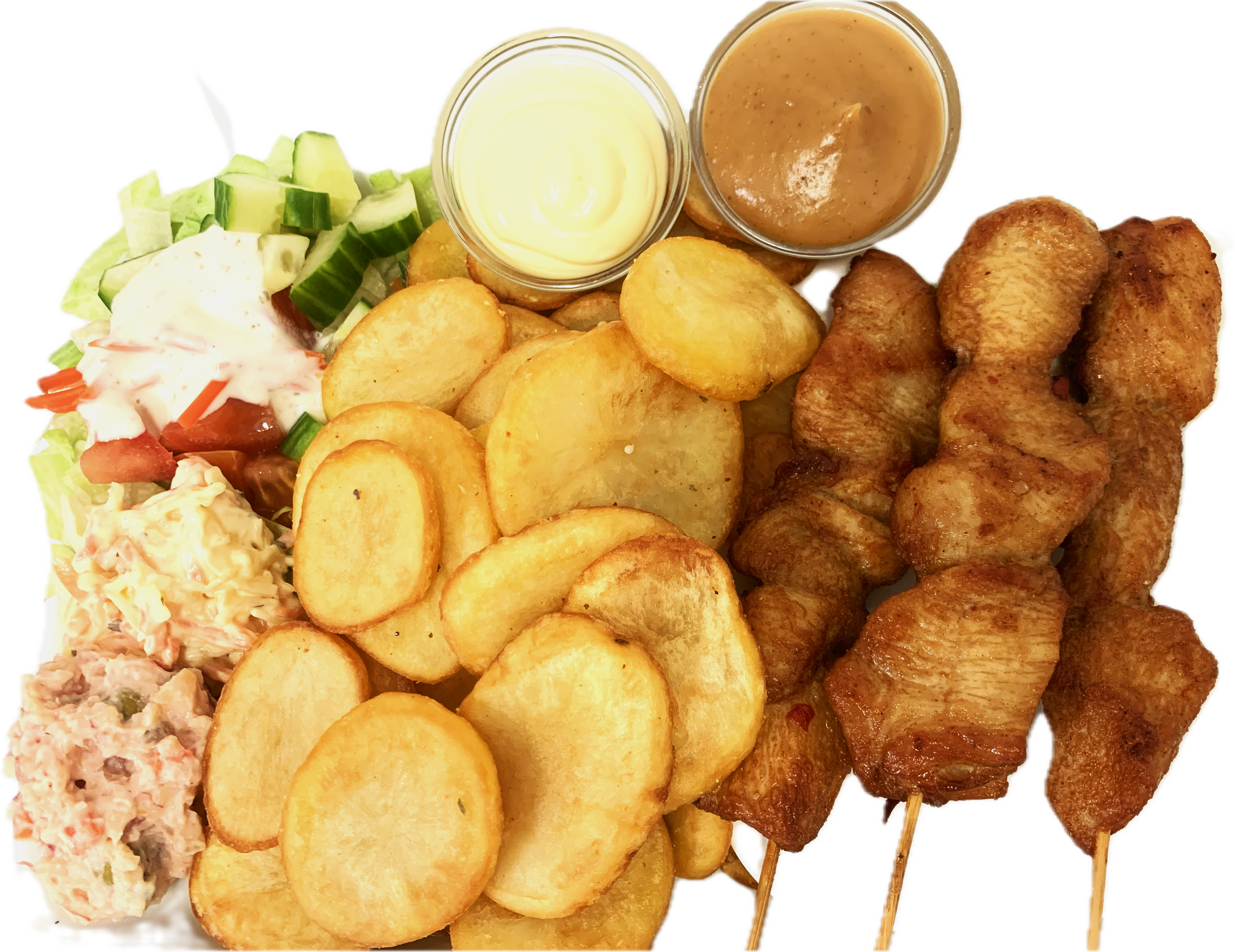 Kipsaté menu
